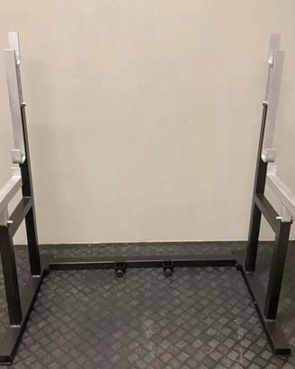 Half rack palestra squat panca