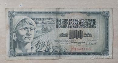 1000 Dinaro jugoslavo - Jugoslavia