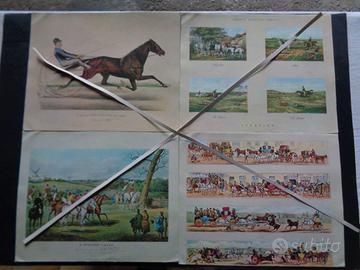 STAMPE DI CAVALLI  mini lotto di 6 pezzi [C3]