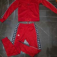 tuta Kappa rossa taglia XS solo €30 unisex