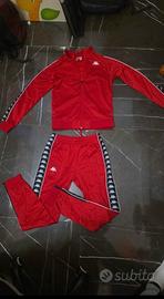 tuta Kappa rossa taglia XS solo €30 unisex