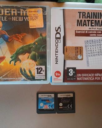 lotto videogiochi Nintendo Ds 