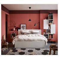 Letto matrimoniale Malm Ikea con cassetti