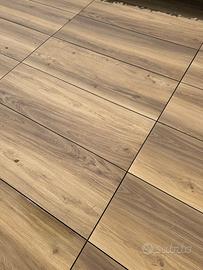 LISTONI GRÈS PORCELLANATO COLORE MIELE CARAMEL