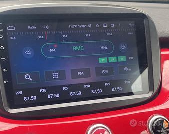 autoradio fiat 500 x con comandi al volante 