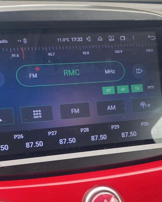 autoradio fiat 500 x con comandi al volante 