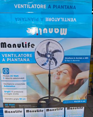Ventilatore a Piantana Manulife 65W 