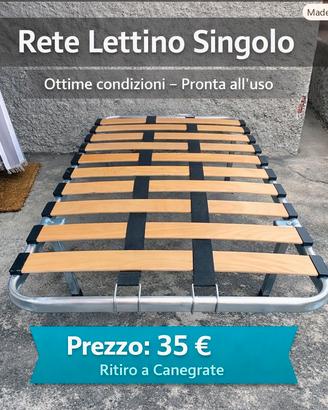 rete letto singolo