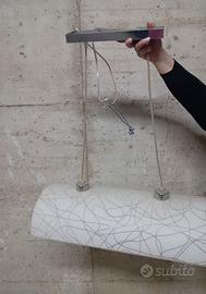 Lampadari completi di lampadine a luce calda