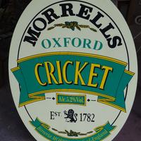 Insegna in latta MORRELS birra 88cm x 61cm