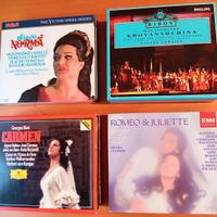 4 COFANETTI CD OPERE DI BELLINI, BIZET, KIROV, GOU