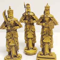 statuette da collezione guerrieri cinesi 