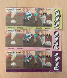 Biglietti calcio Napoli - Bari 1997/1998