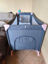 Culla pieghevole con materasso con  set omaggio 