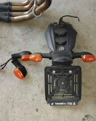porta targa frecce yamaha xj6 2011 