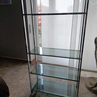 Librerie acciaio vetro