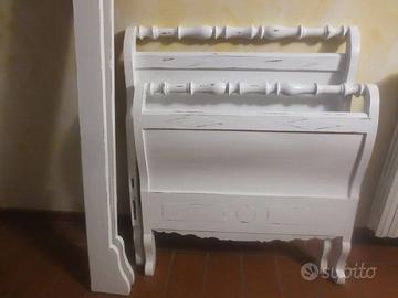 letto a barca antico shabby