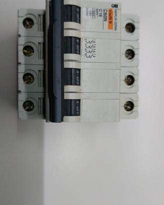 Merlin Gerin C60N - C16 quadripolare 