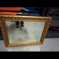 Specchiera barocca vetro anticato