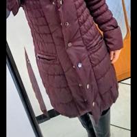 cappotto trapuntato da donna misura L