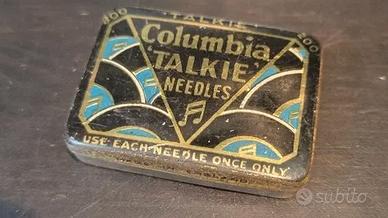 COLUMBIA ‘TALKIE’ GRAMOPHONE NEEDLES TIN With Nee