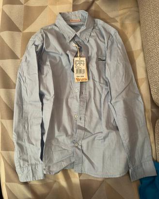 Camicia Oxford Brums azzurra - Nuova con etichetta