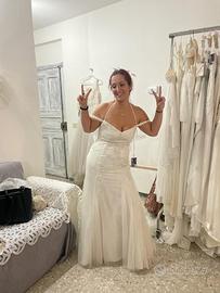 Vestito da sposa simil sirena