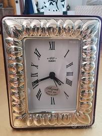 Sveglia in argento 925 firmata Florence. 