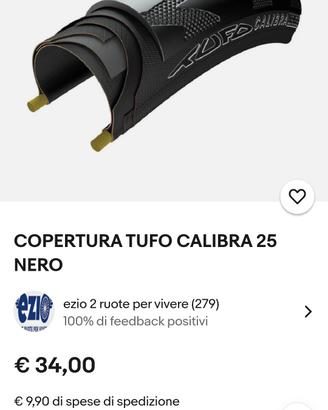 copertone Racing Calibra 700x 25 fatto a mano