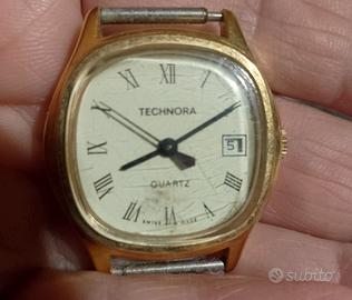 Collezione. orologio TECHNORA. swiss. vintage