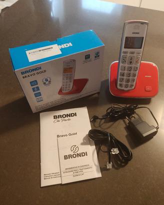 Telefono Cordless Brondi Bravo Gold