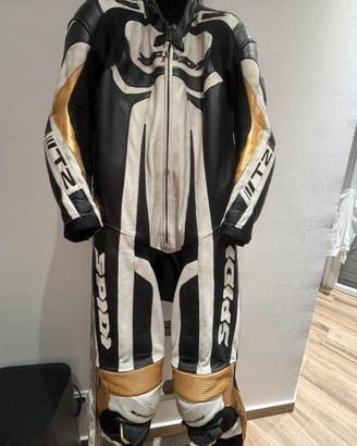 Tuta moto pelle intera Spidi T-2 Wind Pro tg.46