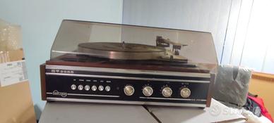 Giradischi meccanico vintage anni 70