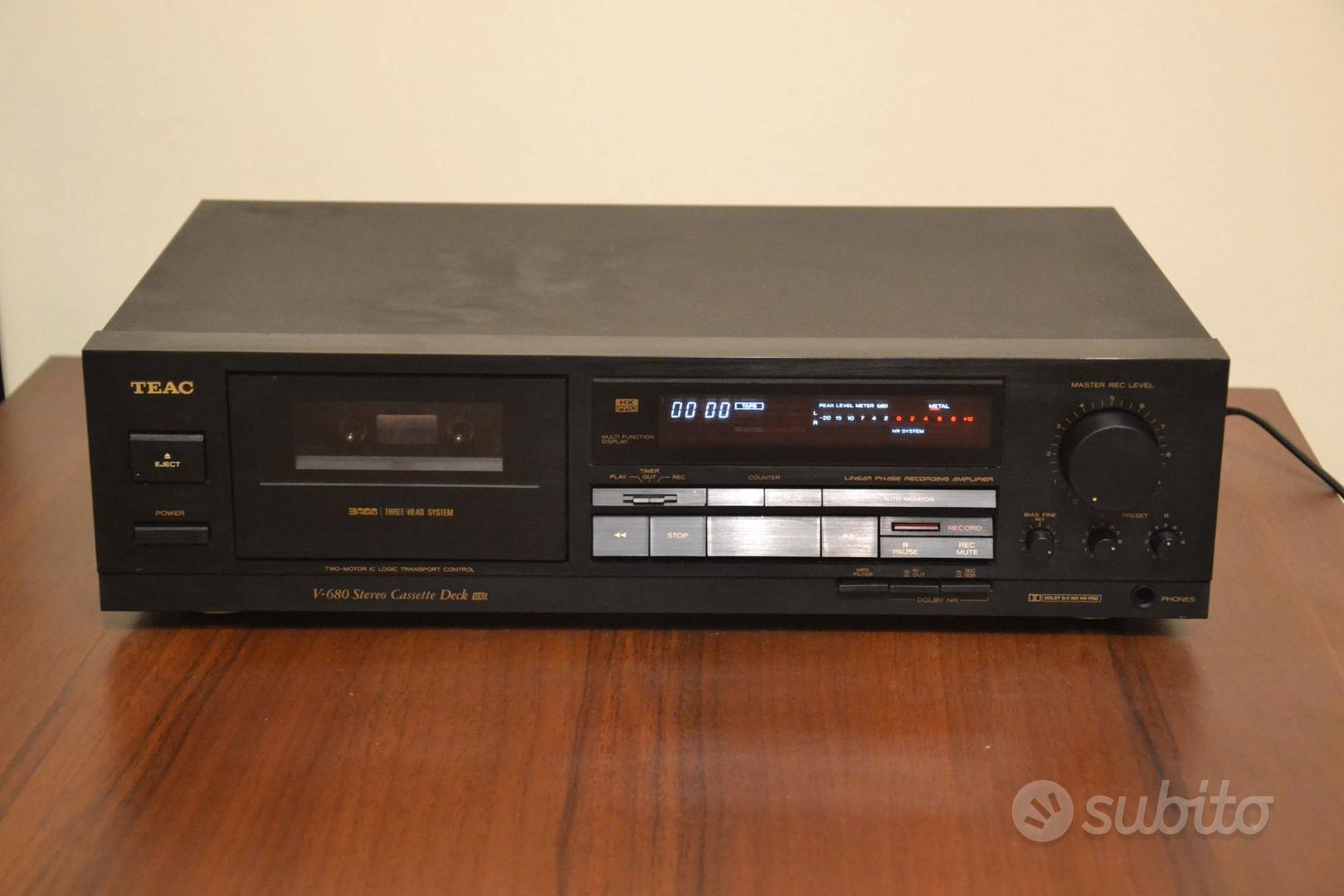 カセットデッキ ​​3ヘッド Teac V-680 日本製