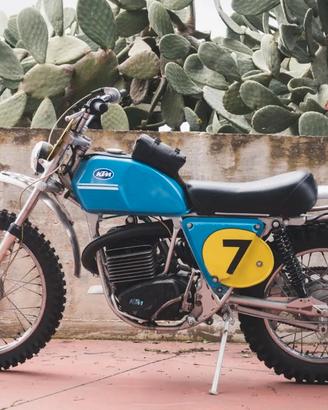 KTM 175 GS motore nero - conservata , originale 