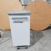 PATTUMIERA INOX VERNICIATA CON PEDALE