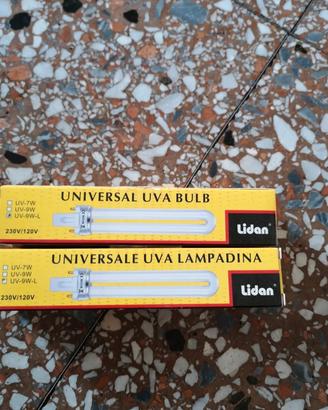 lampada bulbi UV 4pz nuovi