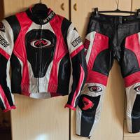 Tuta moto divisibile