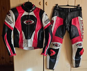 Tuta moto divisibile