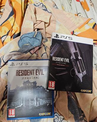 Resident Evil requiem ps5 + SOLO custodia deluxe
