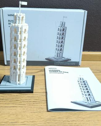 Costruzioni della torre pendente di Pisa.