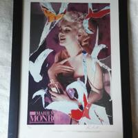 Quadro mimmo rotella-marylin monroe