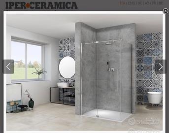 Box Doccia Cristallo 8mm - Mod.Mantra Iperceramica