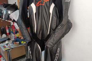Tuta in pelle alpinestar