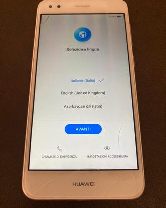Huawey Y6 Pro SLA-L02 con schermo rotto