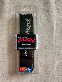 RAM DDR5 16GB 6000MHz CL30 KINGSTON FURY