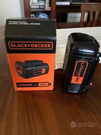 Due batterie black decker  lithium 36 volt