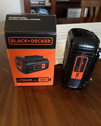 Due batterie black decker  lithium 36 volt