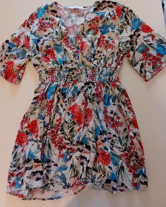 Vestitino Zara floreale corto