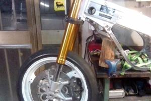 forcella radiale , cerchi magnesio rgv 250